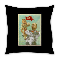 Baby Trump With Putin Throw Pillow | Artistshot