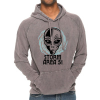 Storm Area 51 Alien For Light Vintage Hoodie | Artistshot