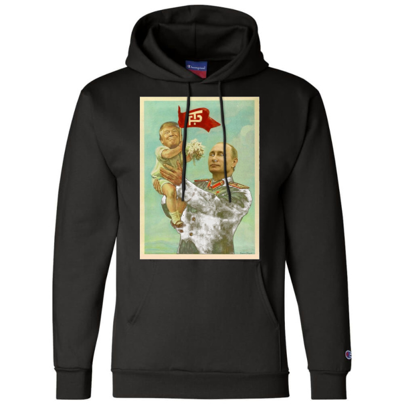 Baby Trump With Putin Champion Hoodie | Artistshot