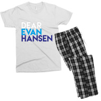 Dear Evan Hansen Men's T-shirt Pajama Set | Artistshot