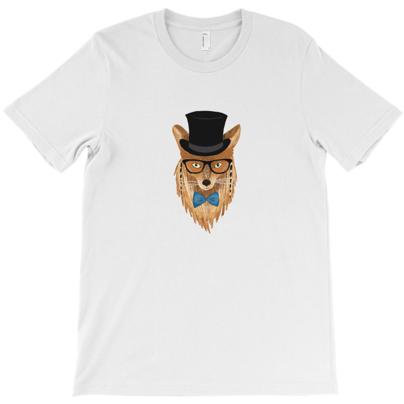 Fox Animal T-Shirt by wolfieDesign | Artistshot