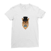 Fox Animal Ladies Fitted T-shirt | Artistshot