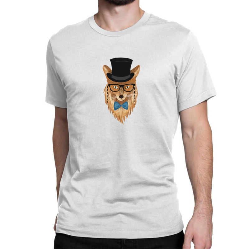 Fox Animal Classic T-shirt by wolfieDesign | Artistshot