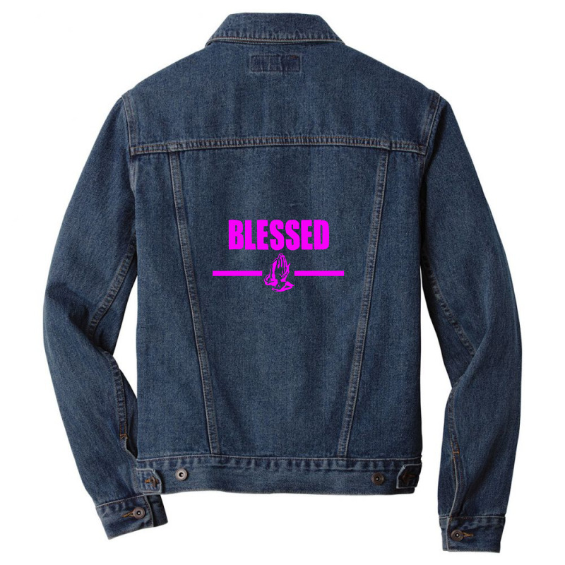 Blassed Funny Trend New Men Denim Jacket | Artistshot