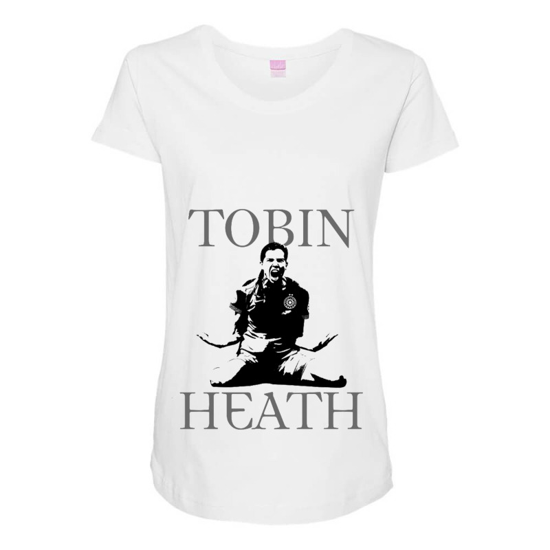 Tobin Heath Maternity Scoop Neck T-shirt by Gretchen Minnis | Artistshot