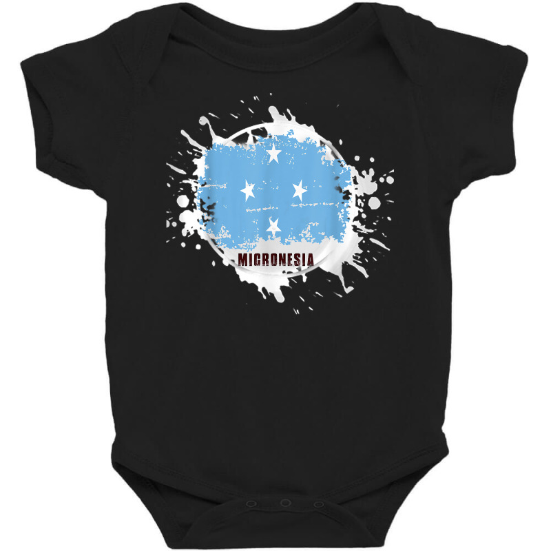 Micronesia Splash T Shirt Baby Bodysuit by strnadoymoskwaoj | Artistshot