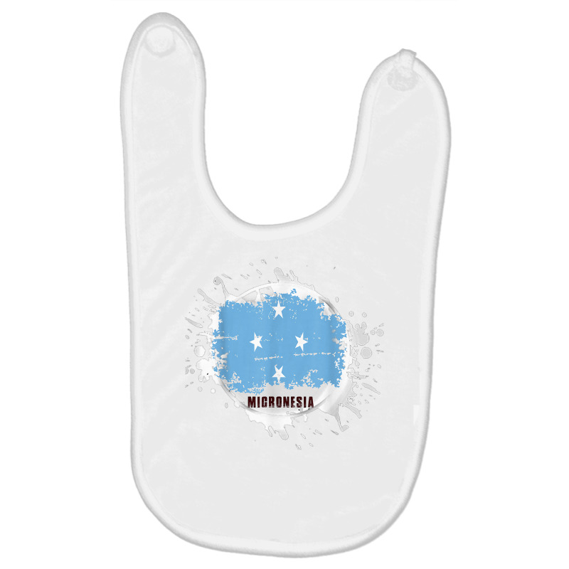 Micronesia Splash T Shirt Baby Bibs by strnadoymoskwaoj | Artistshot