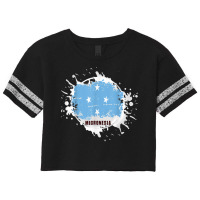 Micronesia Splash T Shirt Scorecard Crop Tee | Artistshot