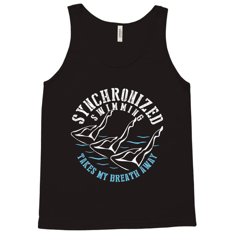 Synchronized Swimming Shirt Funny Swimmer Gift Tank Top by Binhthai9809 | Artistshot