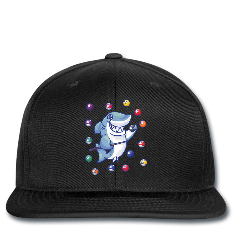 Funny Shark With Pool Balls I Children Shark Billiards T Shirt Printed Hat | Artistshot