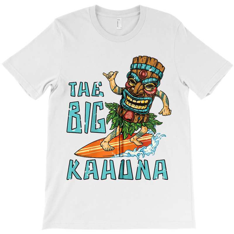 Custom Tiki Big Kahuna Surfer Funny Tropical Hawaiian Fathers Day