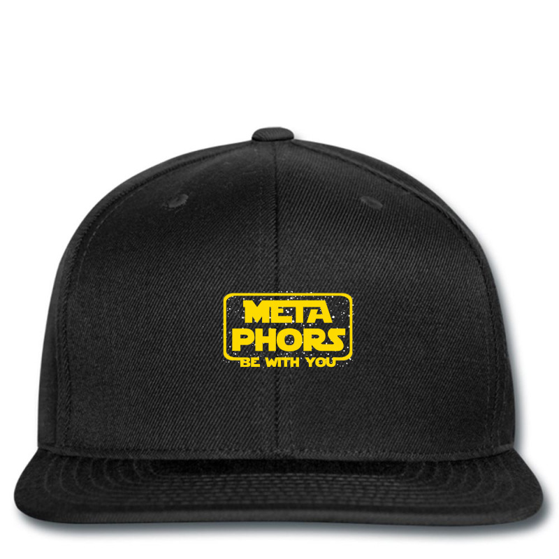 Metaphors Be With You Funny English Teacher Space Printed hat by CUSER3146 | Artistshot