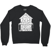 House Home Renovation Distressed T Shirt Crewneck Sweatshirt | Artistshot