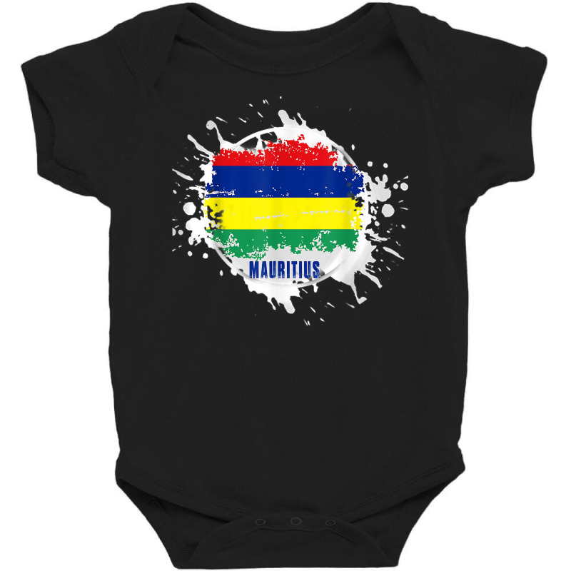 Mauritius Splash T Shirt Baby Bodysuit by riesshrpulice9gx | Artistshot