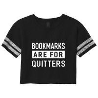 Bookmarks Are For Quitters Scorecard Crop Tee | Artistshot