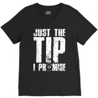 Just The Tip I Promise Billiards Funny 8 Ball Pool Player T Shirt V-neck Tee | Artistshot