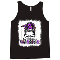 Mom Of Alzheimer's Warrior Women Alzheimer's Awareness T Shirt Tank Top | Artistshot