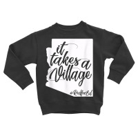 It Takes Village State Teachers Union Protest Redfored Shirt Toddler Sweatshirt | Artistshot