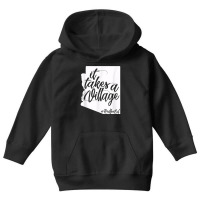 It Takes Village State Teachers Union Protest Redfored Shirt Youth Hoodie | Artistshot