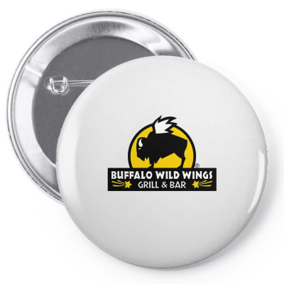 Buffalo Wild Wings Pin-back Button Designed By Mdk Art