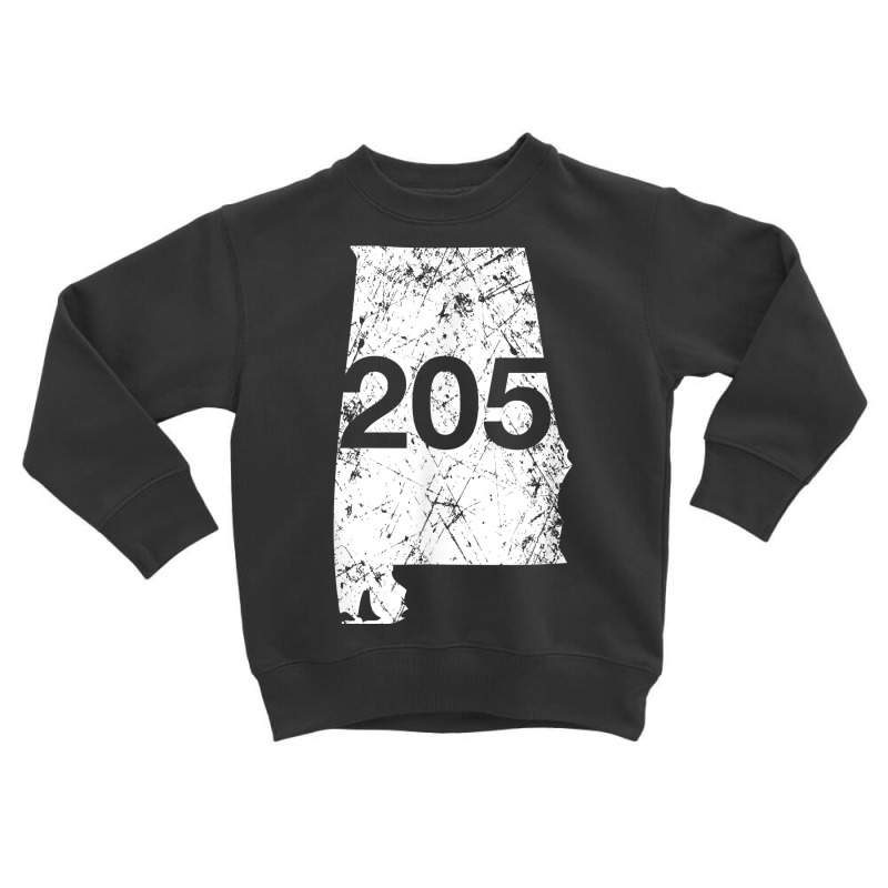 Alabaster Hoover Birmingham Area Code 205 Shirt, Alabama Toddler Sweatshirt by mikidicosmo | Artistshot