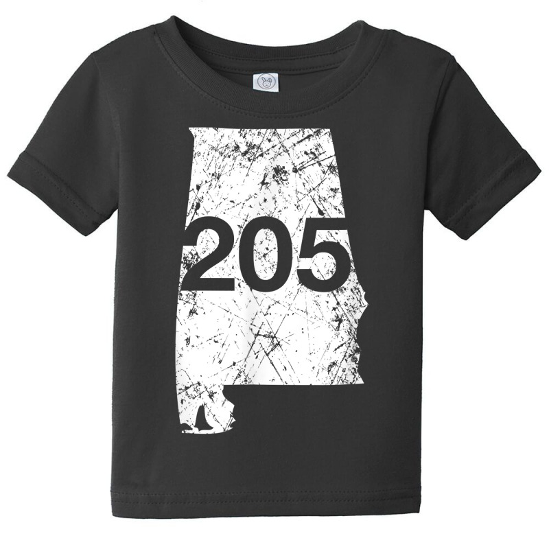 Alabaster Hoover Birmingham Area Code 205 Shirt, Alabama Baby Tee by mikidicosmo | Artistshot