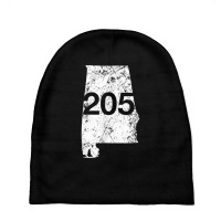 Alabaster Hoover Birmingham Area Code 205 Shirt, Alabama Baby Beanies | Artistshot