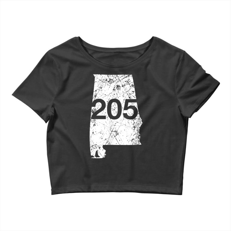 Alabaster Hoover Birmingham Area Code 205 Shirt, Alabama Crop Top by mikidicosmo | Artistshot