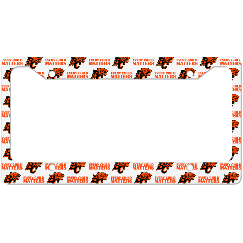 Bc Lions Every Child Matters License Plate Frame | Artistshot