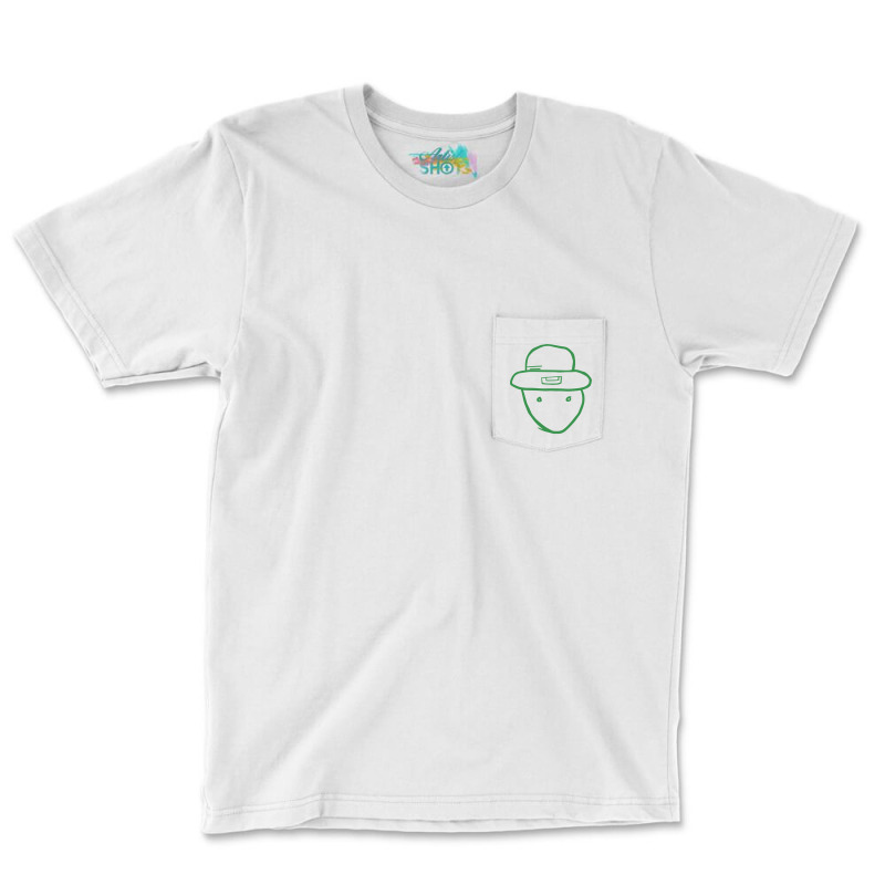 Amateur Leprechaun Sketch Mobile Alabama St Patrick's Shirt Long Sleev Pocket T-Shirt by mikidicosmo | Artistshot