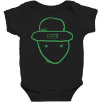 Amateur Leprechaun Sketch Mobile Alabama St Patrick's Shirt Long Sleev Baby Bodysuit | Artistshot