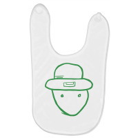 Amateur Leprechaun Sketch Mobile Alabama St Patrick's Shirt Long Sleev Baby Bibs | Artistshot