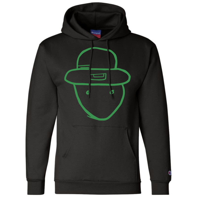 Amateur Leprechaun Sketch Mobile Alabama St Patrick's Shirt Long Sleev Champion Hoodie by mikidicosmo | Artistshot