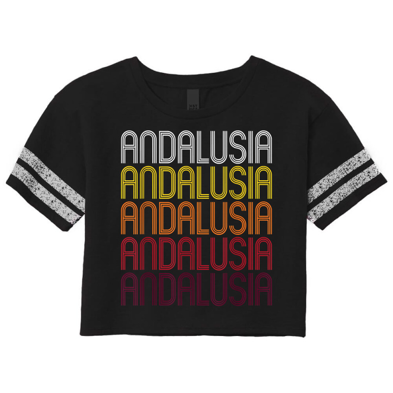 Andalusia, Al  Vintage Style Alabama T Shirt Scorecard Crop Tee | Artistshot