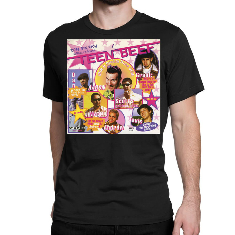 Custom Reel Big Fish Collectors Issue Teen Beef Classic T-shirt By