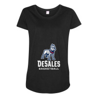 Desales University Maternity Scoop Neck T-shirt | Artistshot