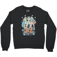 Wonder Woman Supergirl Batgirl Girls Do It Better Crewneck Sweatshirt | Artistshot