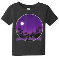 Aland Islands By Night With Palms T Shirt Baby Tee | Artistshot