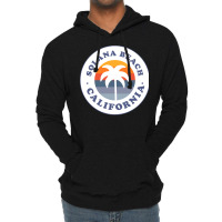 Solana Beach California Ca Palm Tree Vacation Souvenir Pullover Hoodie Lightweight Hoodie | Artistshot