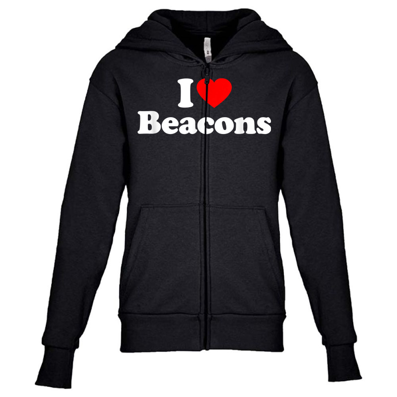 Beacons Love Heart College University Alumni T Shirt Youth Zipper Hoodie by cucciailleveretcq | Artistshot