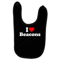 Beacons Love Heart College University Alumni T Shirt Baby Bibs | Artistshot