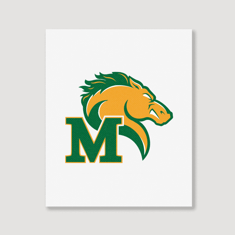 Marywood University Pacers Portrait Canvas Print | Artistshot