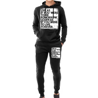 “live As If You Were To Die Tomorrow. Learn As If You Were To Live F Hoodie & Jogger Set | Artistshot