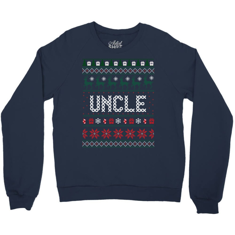 Uncle Ugly Christmas Crewneck Sweatshirt | Artistshot