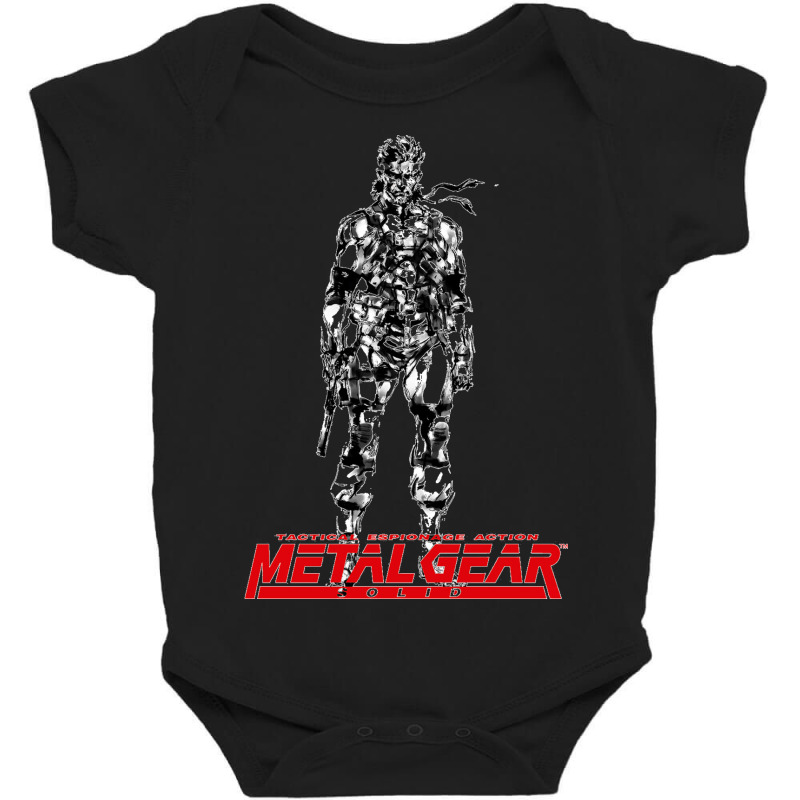 Metal Gear Solid Baby Bodysuit by nbobatiga | Artistshot