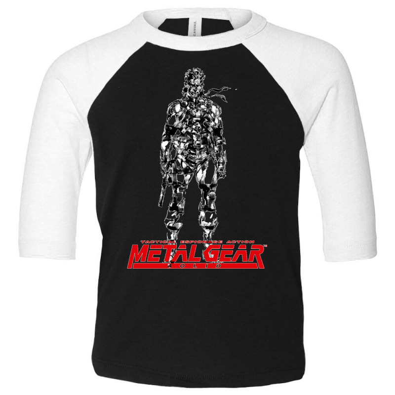 Metal Gear Solid Toddler 3/4 Sleeve Tee by nbobatiga | Artistshot