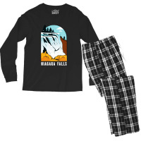 Niagara Falls City Men's Long Sleeve Pajama Set | Artistshot