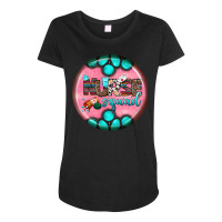 Nurse Round Earrings 3 Maternity Scoop Neck T-shirt | Artistshot