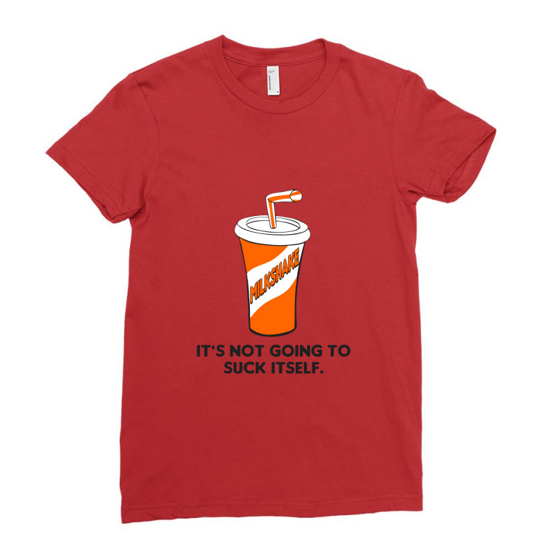 Milkshake   Suck Ladies Fitted T-Shirt by dinginsenter | Artistshot