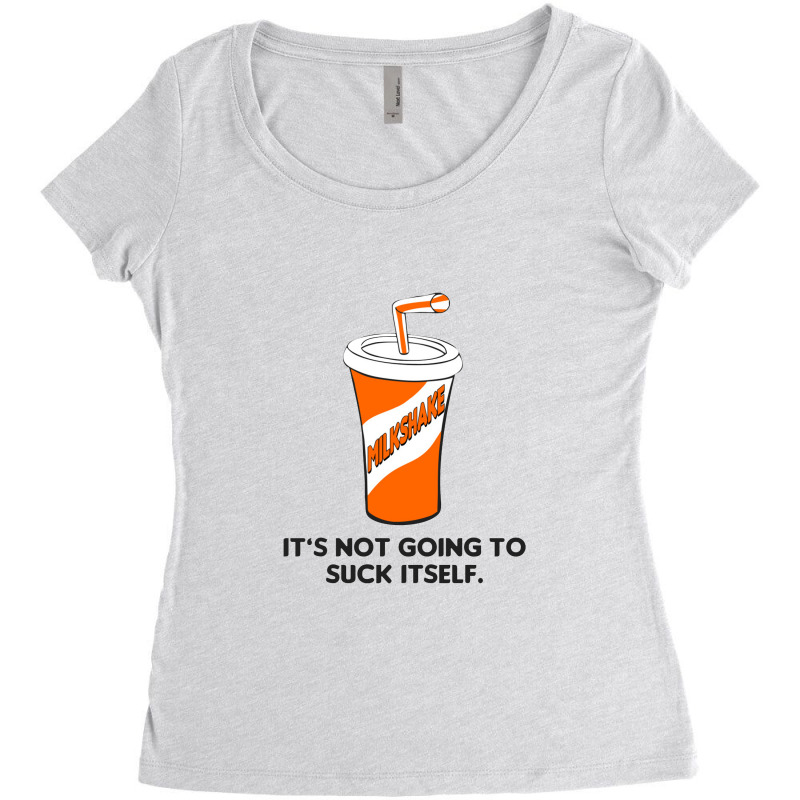 Milkshake   Suck Women's Triblend Scoop T-shirt by dinginsenter | Artistshot